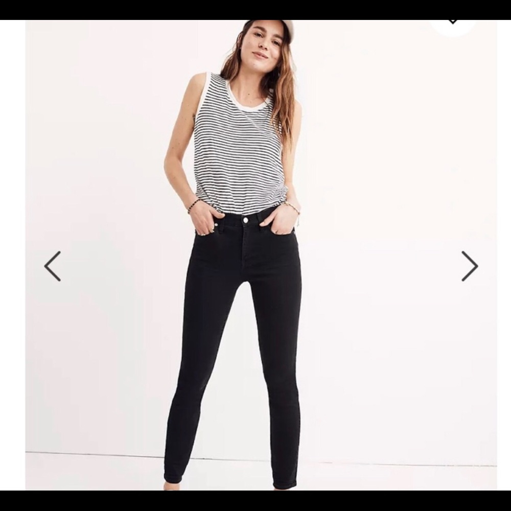 Madewell Skinny Skinny black jeans 32